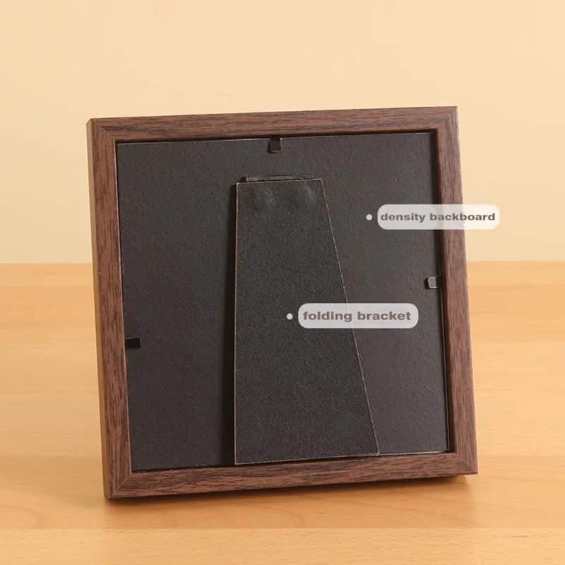 Elegant Wooden Photo Frame for Tabletop Display - Perfect for Weddings, Baby and Family Portraits, Wall Décor