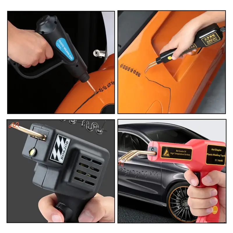 100-600Pcs Auto Plastic Repair Welding Nails Car Bumper Repair Welded Stud Precut Wave Nails Machine Welding Hot Stapler - Image 2