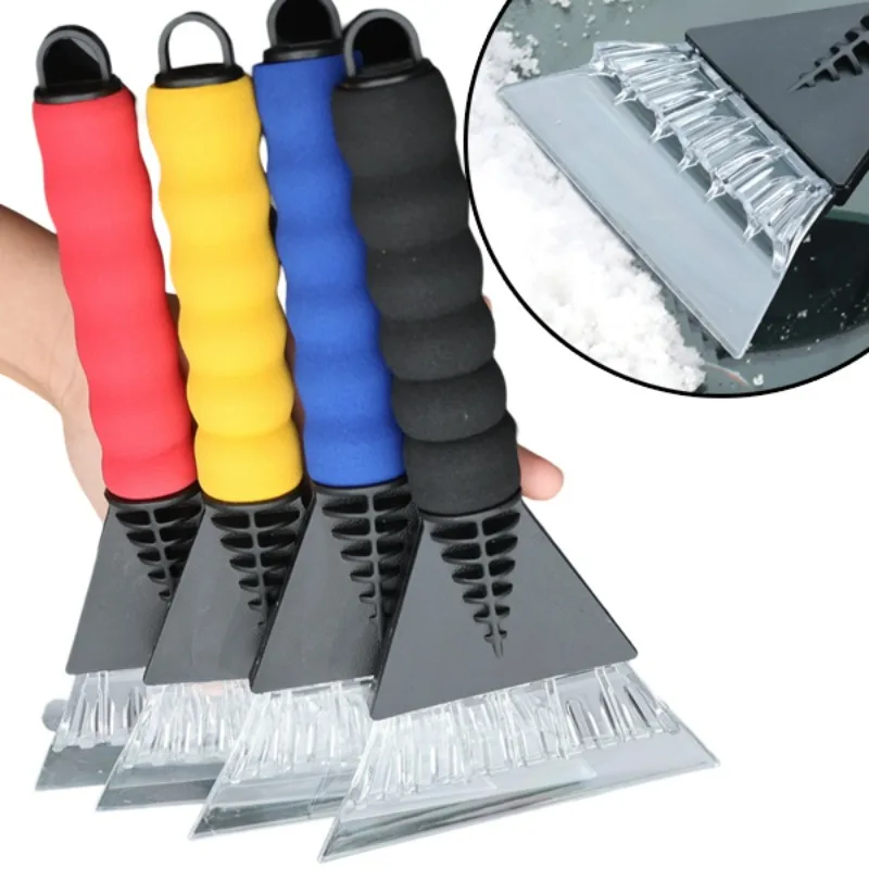 Car Ice Scraper Windshield Ice Breaker Quick Clean Glass Brushes Snow ...