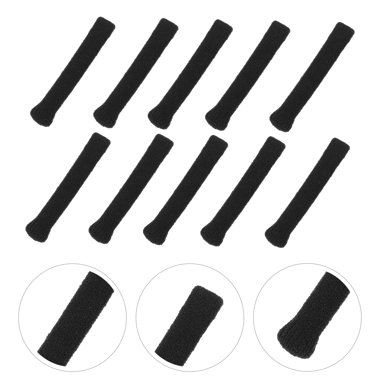 

10pcs Anti-Slip Glasses Hooks Grips Eyeglass End Tips Soft Glasses Arm Covers