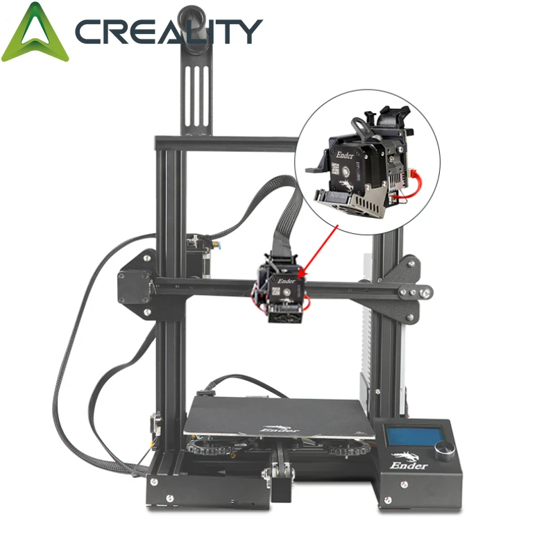 Creality Sprite Extruder Genie Extrusion 260 ℃ Stampa Ad Alta Temperatura Stampante Serie Ender-3 Trasmissone 3:5:1 Estrusione