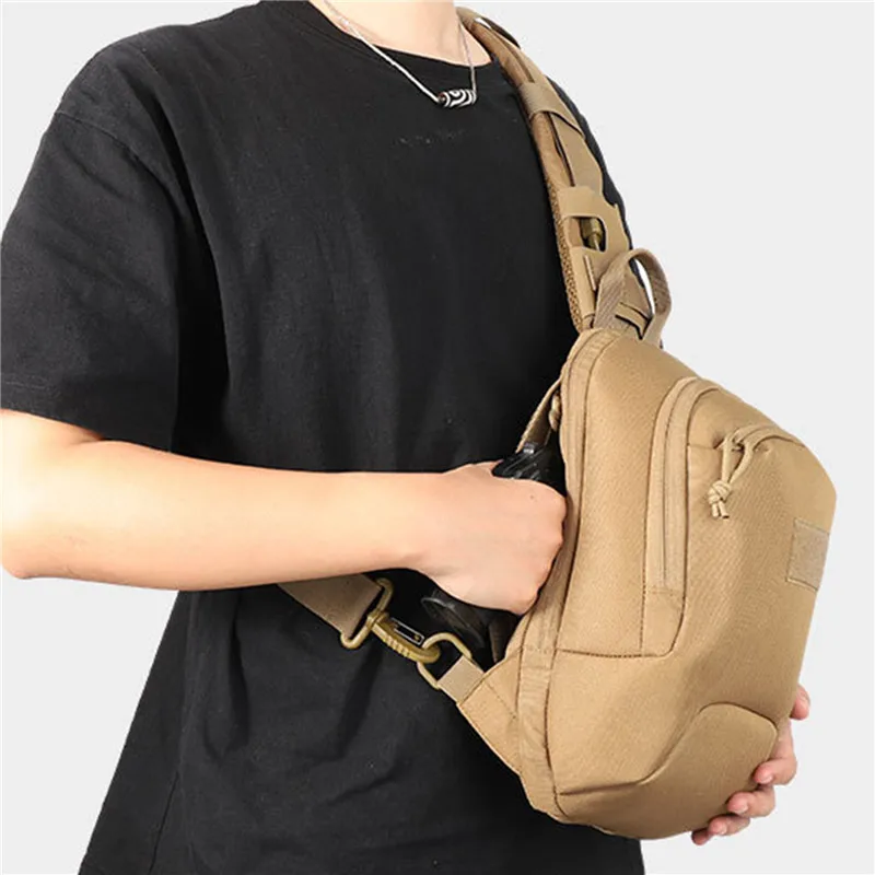 Tactical Gun Chest Bag Universal Pistol Gun Holster Military Accessories Conceal Handgun Holster Shoulder Bag For Hunting