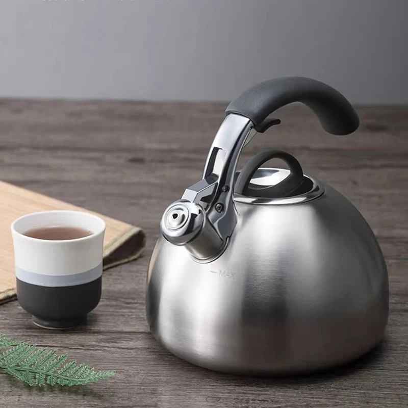 

Stainless Steel Kettle Outdoor Chinese Tea Whistling Charm Kettle Retro Organiser Kitchen Hervidor De Agua Household Products