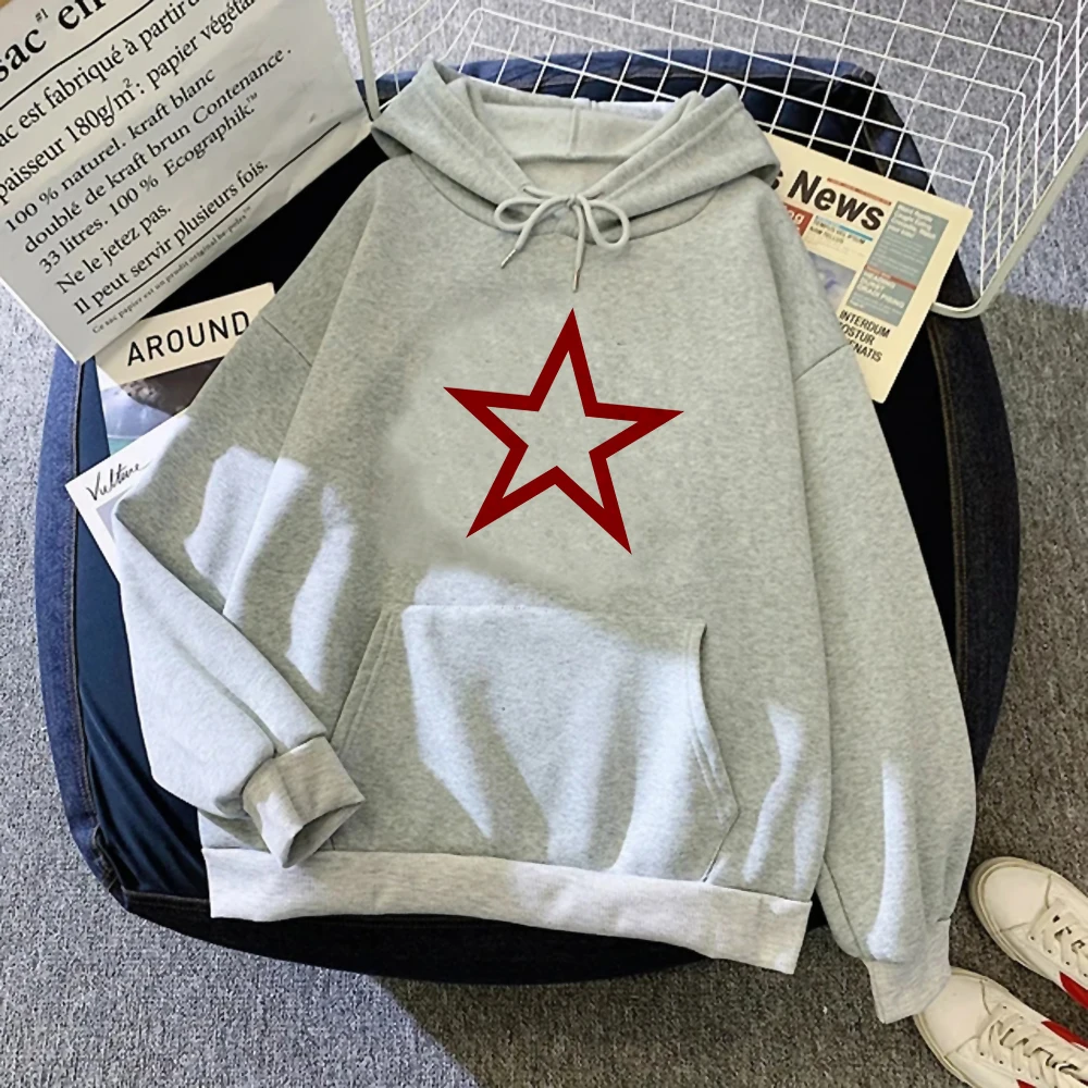 

Star Girl Y2k hoodies women gothic harajuku y2k aesthetic graphic sweatshirts Hood female vintage sweater