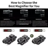Eotech Holographic Collimator 558 Red Dot Sight G43/G33/G45 3X 5X Magnifier Airsoft Hunting Gear w/ 20mm Rail Mounts & QD Lever 6