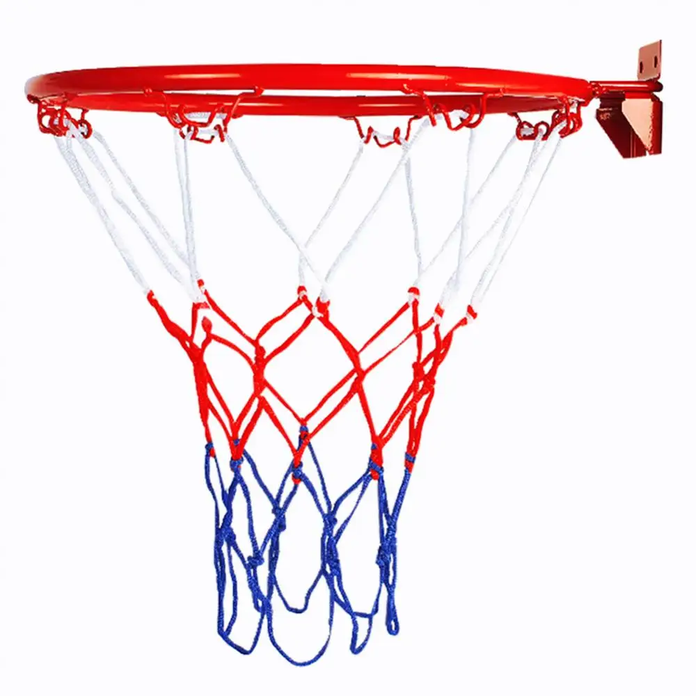 32cm Basketball Hoop Net Screws Set Wall Mounted Basketball Net Hoop Powered Basket Rim