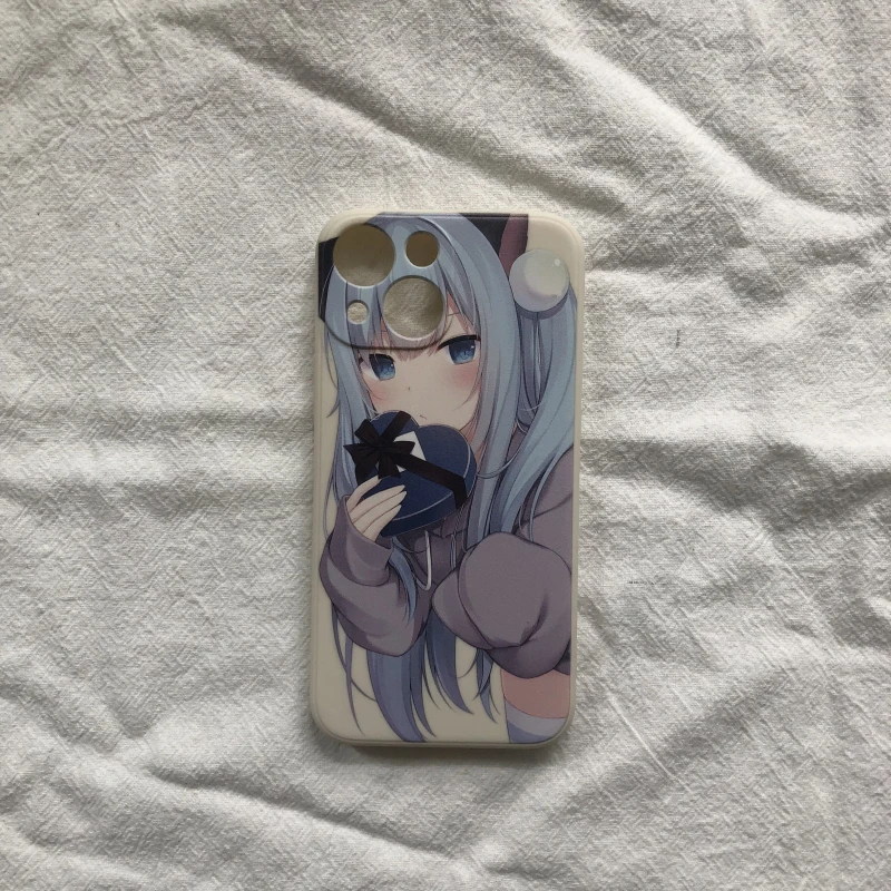 AmiAmi [Character & Hobby Shop]  Yama no Susume Next Summit Hinata  Ani-Art Vol.2 Square Tempered Glass iPhone Case (iPhone 12 Pro  Max)(Released)