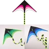 Large Delta Prairie Kite Flying Toy For Children Kite Handle Line Outdoor Sport Kite Plaid Professional Wind Kite Воздушный Змей 5