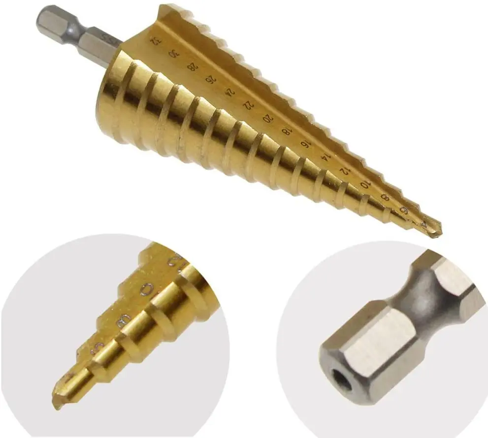 Рисунок 4 - Сверло из быстрорежущей стали титановое