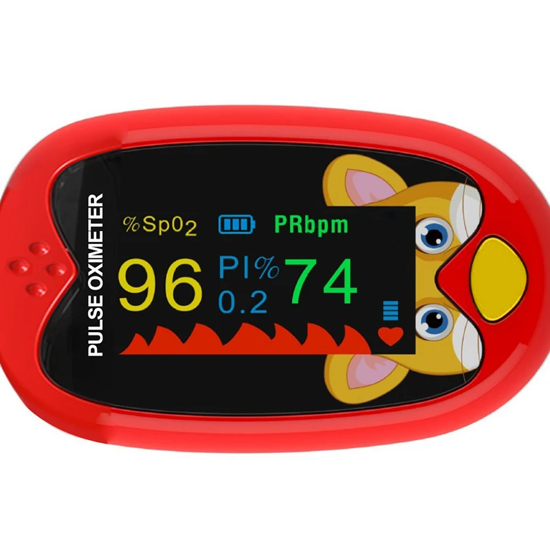 children kids Finger Pulse Oximeter for Pediatric/Child oximetro Pulsoximeter Medical Infant De Dedo SpO2 Saturation Meter finger pulse oximeter