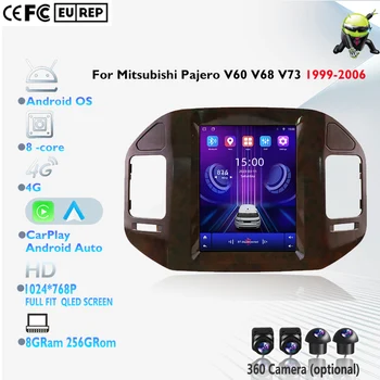 Android 16 para Mitsubishi Pajero V60 V68 V73 1999-2006, Pantalla Tesla, Radio Multimedia para Auto, Carplay, GPS, Navegación, BT, 4G 1