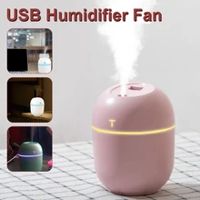 

Mini Humidifier Portable Mute Operation USB Powered Desktop Humidifier with Fine Mist Air Freshener for Home Office Dorm Car