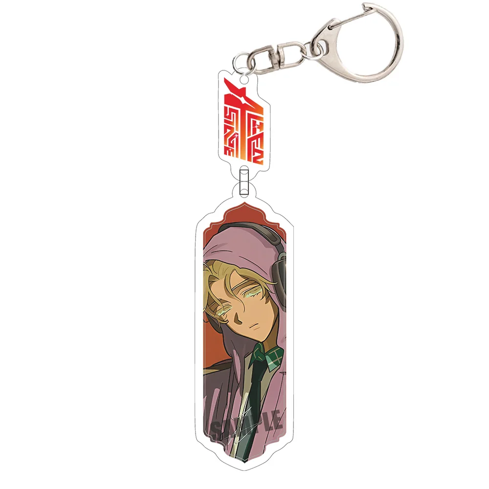 Kawaii Anime Cartoon Character Acrylic Keychain - Trendy Cosplay Bag Charm Accessory Gift
