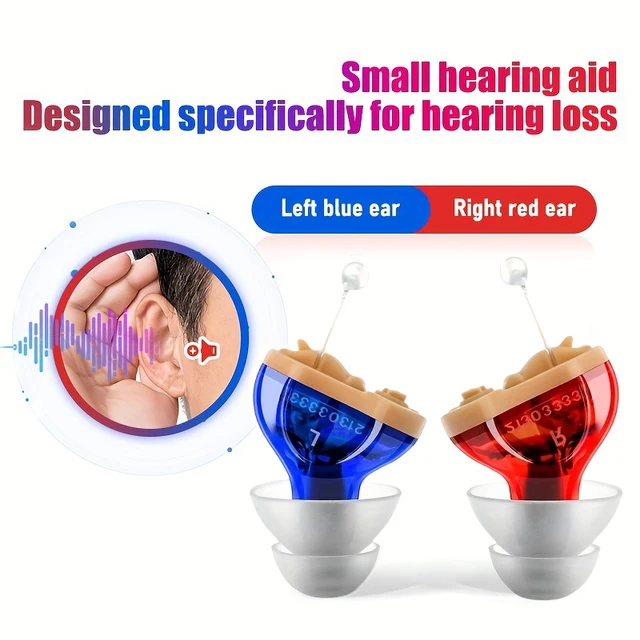Sound Amplifier Invisible Hearing Aid A Mini And Portable Hearing Aid CIC in Deafness Machine For The Elderly Xmas Gift Christma