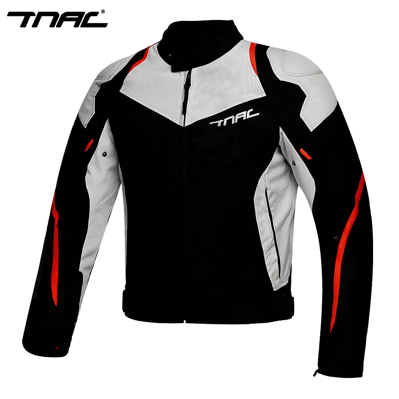 

TNAC motorcycle cycling suit for men and women in all seasons waterproof anti fall motorcycle suit racing suit jacket jacket