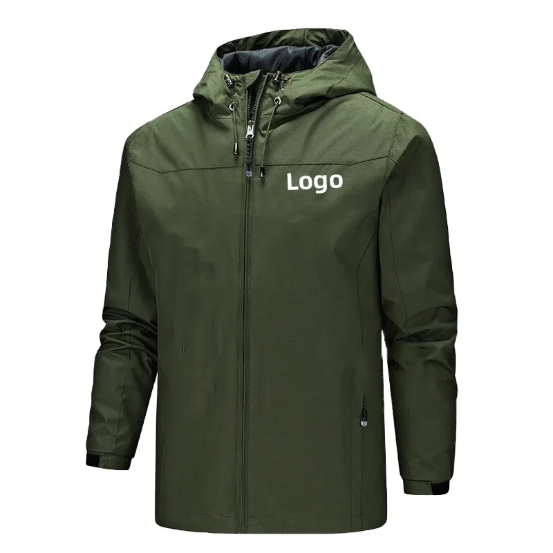 Customize your logo  Jackets Waterproof Windproof Breathable Jacket  Men Fashion Outdoor Mountain Jackets  Training Jackets 6