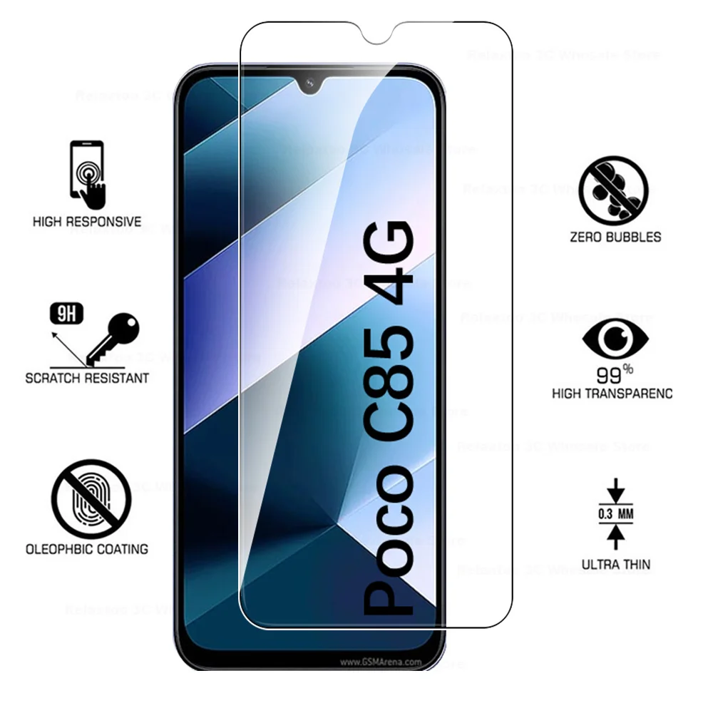 Ultra Clear Shatterproof Screen Protector – Premium Tempered Glass Protective Film Cover