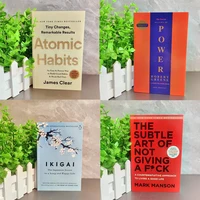 Hot selling book collection: Money Psychology books, Atomic Habits, Changing Thinking, 48 Laws of Power, etc 2