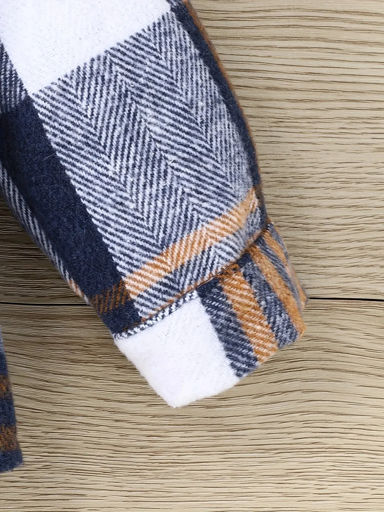 Plaid Jacket Autumn and Winter English Style Baby Boy Outdoor Casual