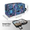 Custom Anime Stitch Pattern Toiletry Bag for Women Disney Cosmetic Makeup Organizer Lady Beauty Storage Dopp Kit Box 4