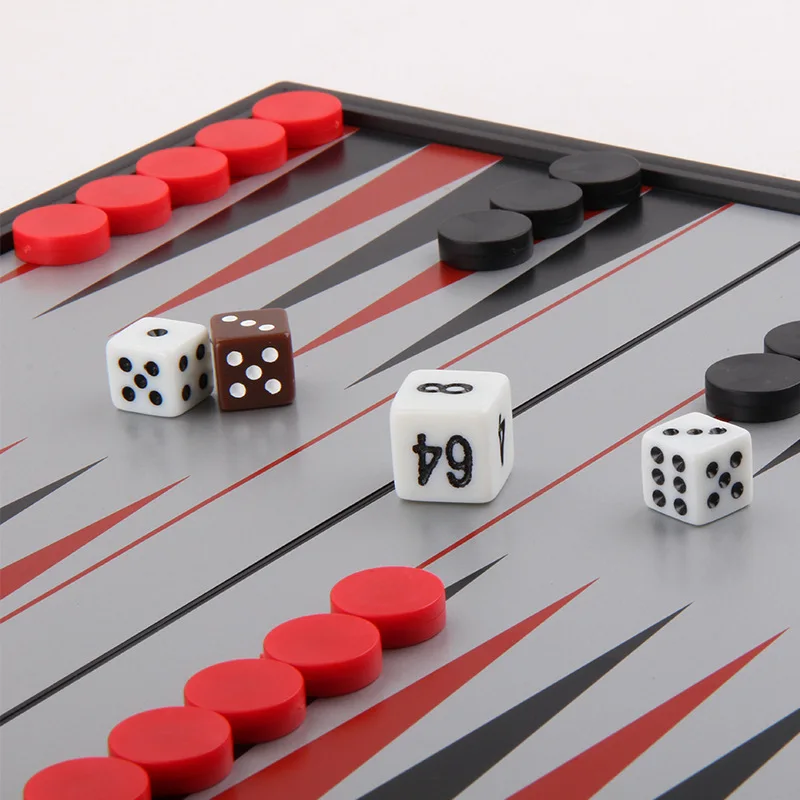 BACKGAMMON-Magnetic Fold Backgammon, Hot Foreign Trade, 25.5*13*4.5 cm, New Products,