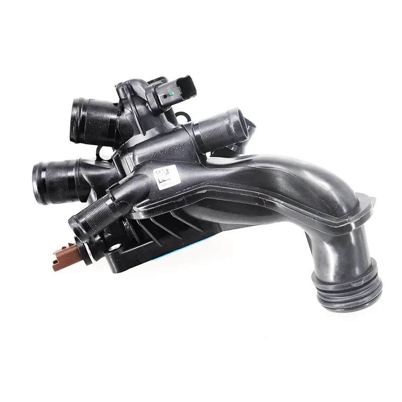 Baificar Thermostat Housing & Sensor 9808647080 for Peugeot 207 308 Citroen C4 Picasso DS 1.6i THP VTi thermostat housing cover