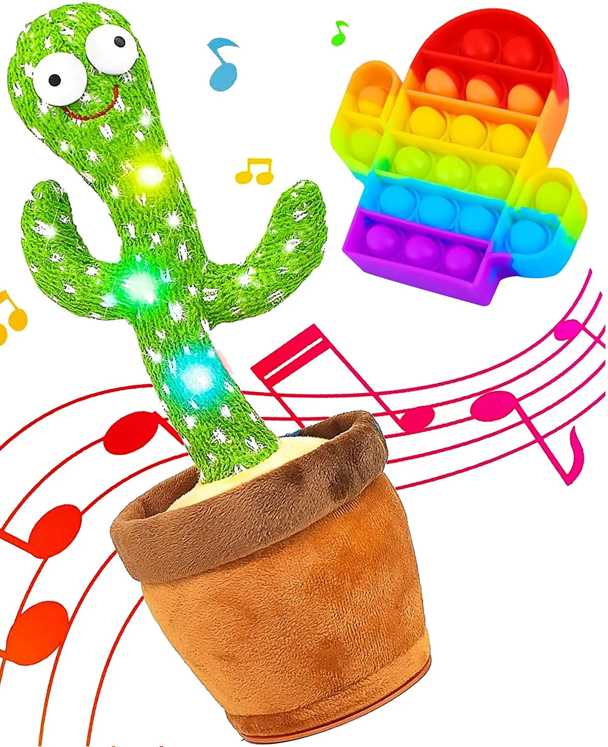 Dancing Cactus Toy, TikTok Talking Cactus Toy, Sunny The Cactus Toy