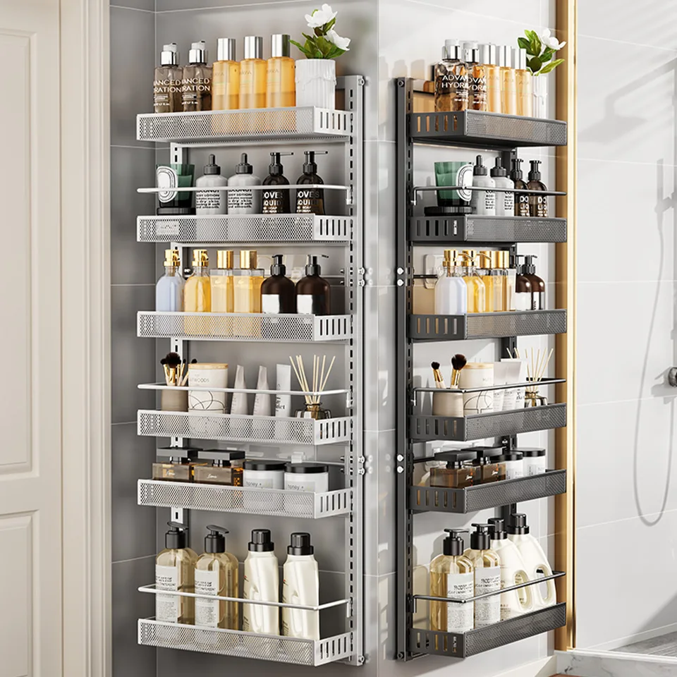 6 Tier Over Door Pantry Organizer Rack
