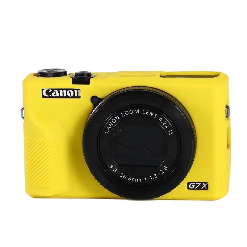 Funda de silicona para cámara, Protector para Canon G7X Mark 3, G7X III,  G7X3 - AliExpress