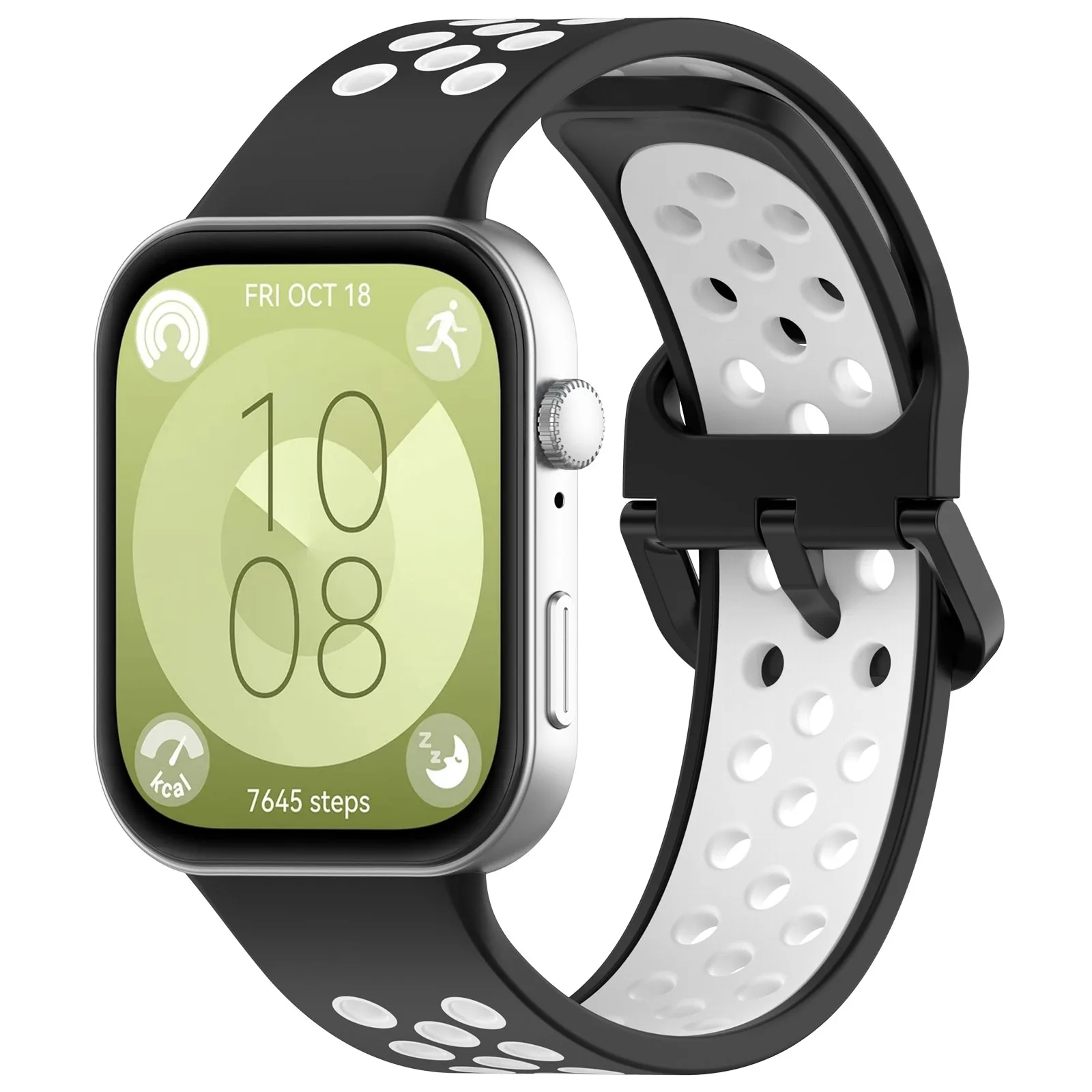 Breathable Silicone Strap for Smart Watch - Replaceable Bracelet Accessories Band Correa