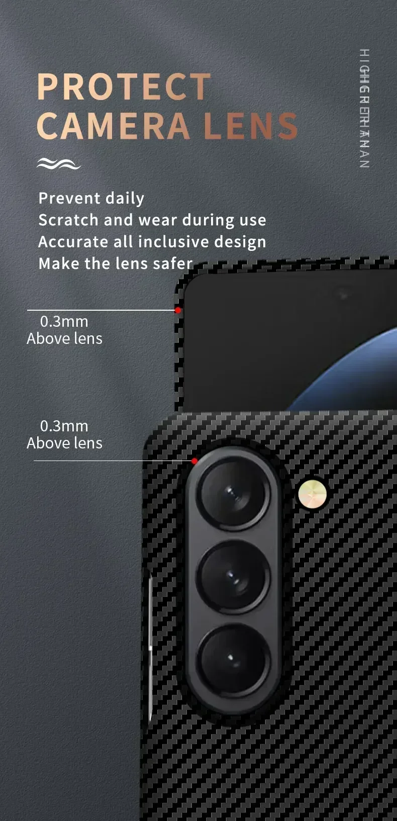 Custodia pieghevole in fibra di lusso ultra sottile e delicata sulla pelle per Samsung Galaxy Z Fold 6 5 4 3 5G, antiurto, rigida per PC_voghion.com