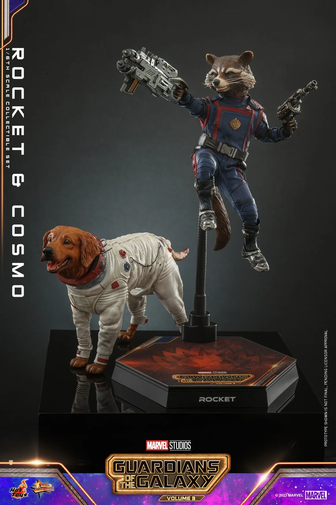 ホットトイズ ガーディアンズ・オブ・ギャラクシー ロケット＆コスモ MMS708 ムービー・マスターピース】『ガーディアンズ・オブ