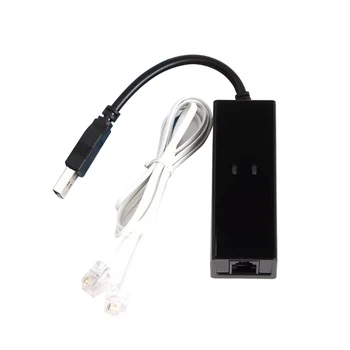 Modem Fax, Driver Modem esterno USB2.0 56K a porta singola/doppia, Modem USB Plug and Play, comando at Standard ed espanso