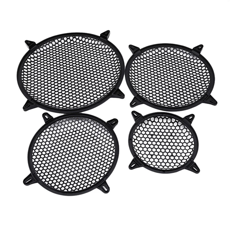 6/8/10/12 Inch Loudspeaker Protective Mesh Cover Net Car Speakers Power Amplifier Sound Box Grille images - 6