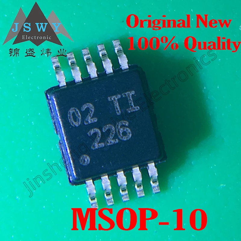 

5 pieces free shipping INA226AIDGSR INA226 Parts Mark 226 MSOP-10 Bidirectional Current Power Monitor Chip Electronics