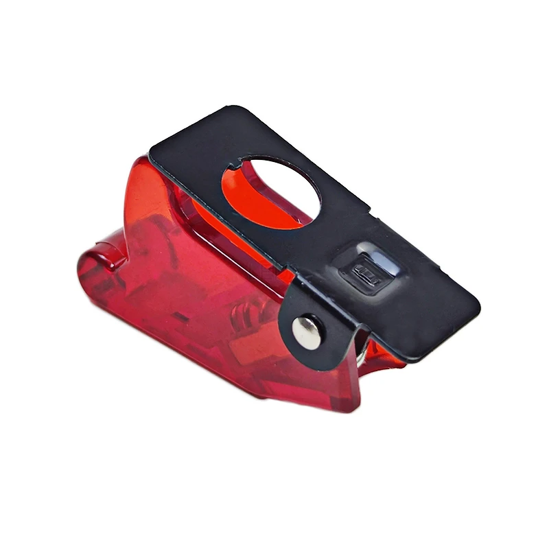 1Pcs Illuminated LED Toggle Switch's Safety Aircraft Flip Up Cover Guard Auto Car Boat Truck Carbon Fibre Red Blue Green Yellow toggle switch rubber cap rocker switch waterproof cover