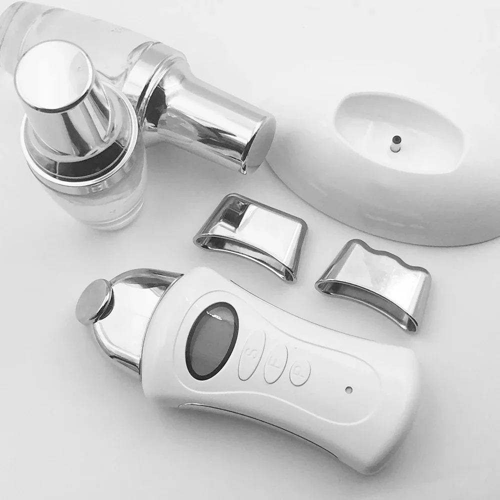 Handheld Galvanic Spa Nu Electroporator Skin Tightening Face Lift Microcurrent Facial Machine Galvanic Current Device Skin Care Beauty Instrument