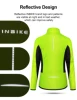 INBIKE Winter Women Cycling Jackets Thermal Fleece Biking Clothes Bicycle Road Bike Windbreaker MTB Reflective Jacket  for Women