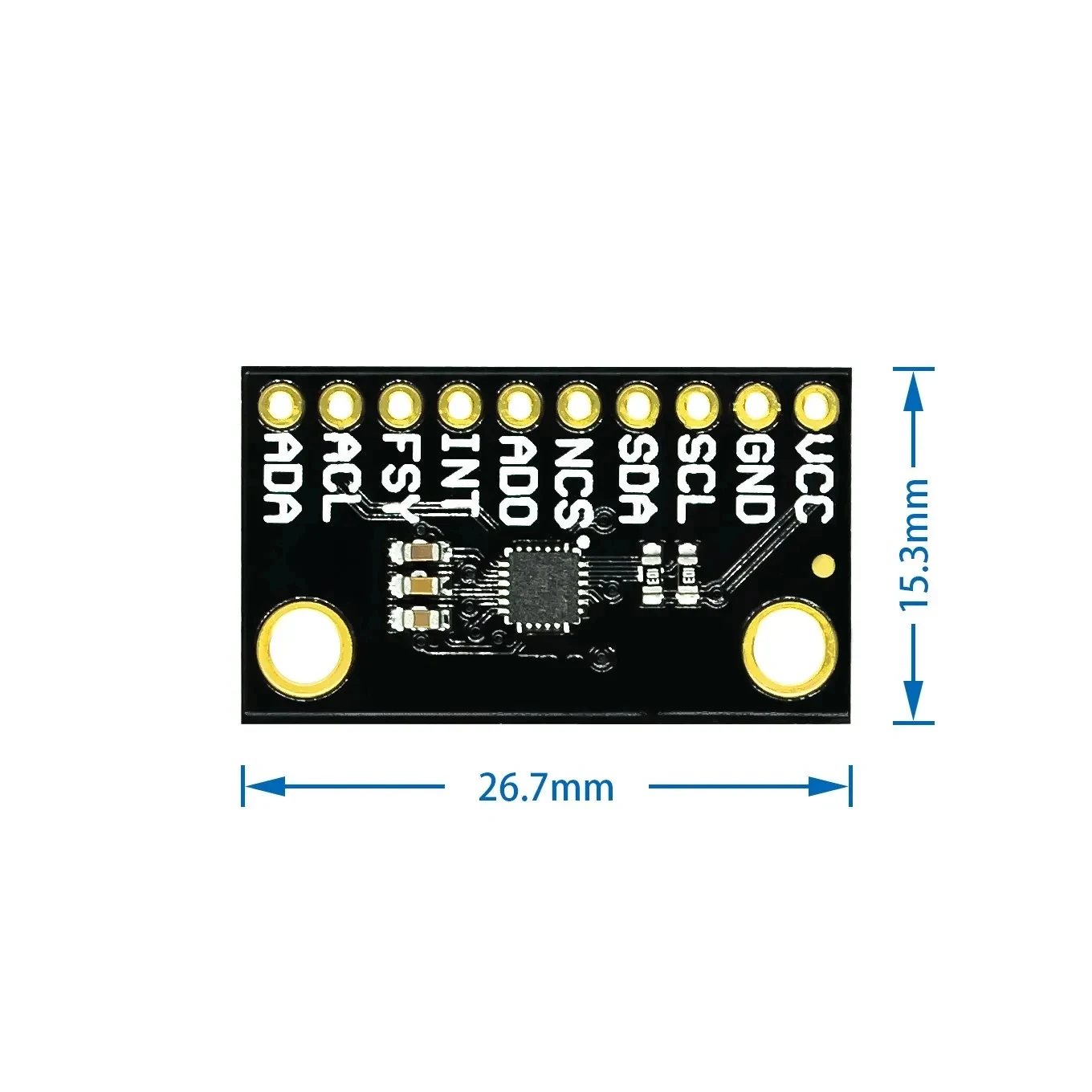 Mcu 20948 ICM-20948 Met Laag Vermogen 9-as Mems Bewegingsvolgapparaat Sensormodule