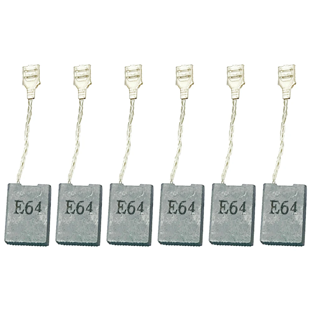 

6 шт., карбоновые щетки, 6x16x21 мм