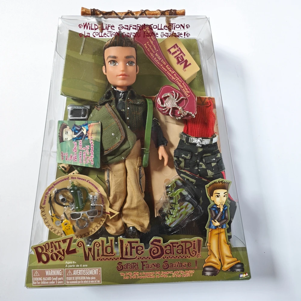 bratz boy dylaw wild life safari Eitan  many accessory collection dolls bratzillaz doll 2