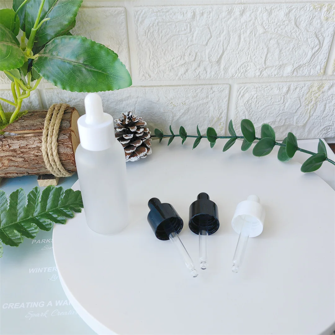 

60ML Empty PET Frosted Plastic Perfume Atomizer Refillable Travel Bottles Cosmetic Lotion Cream Facial Oil Refillable Container