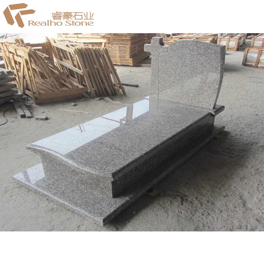 Low Price Poland Style Granite Tombstone With Good Quality for