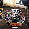 Anime My Hero Academia Carpet 3D printed Cartoon round rug living room bedroom child study room decoration round rug floor mat 5
