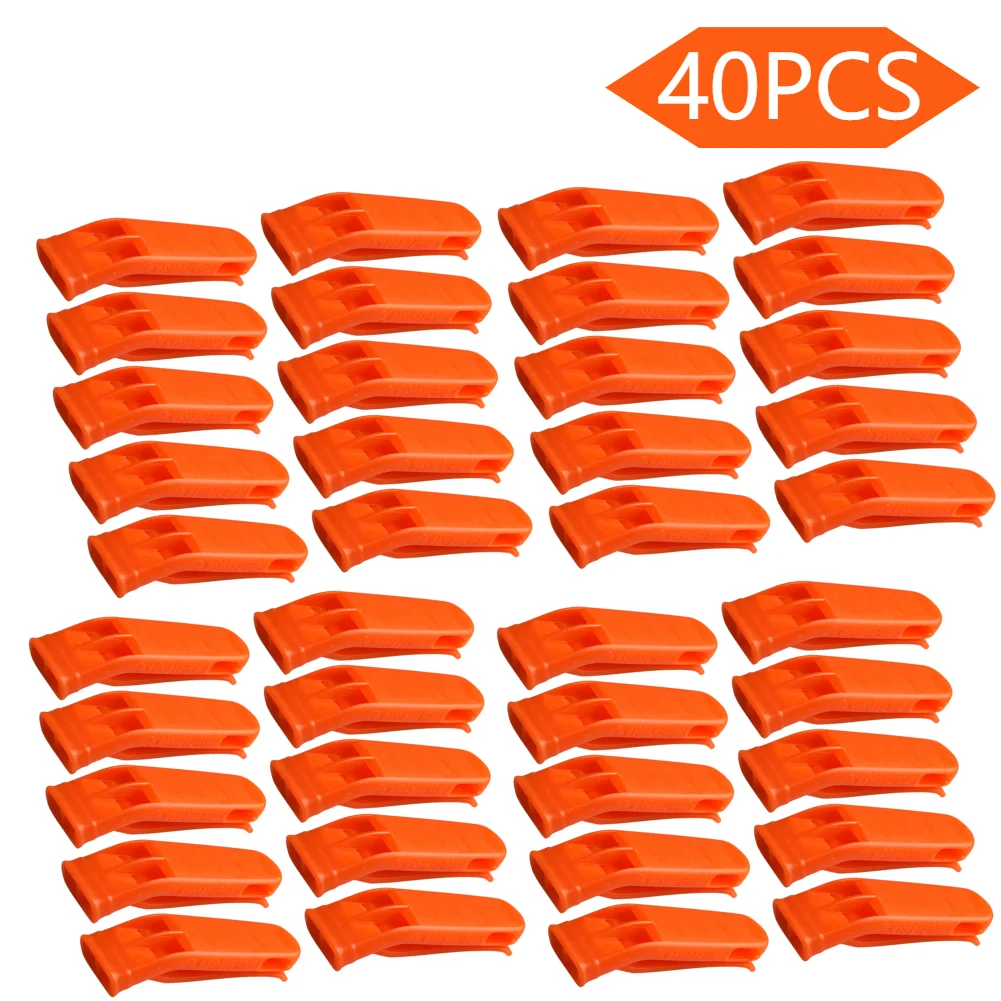 Survival Loud Multifunction Outdoor Emergency Whistle - Double Pipe Rescue for Camping and Hiking (Available in Various Quantities)