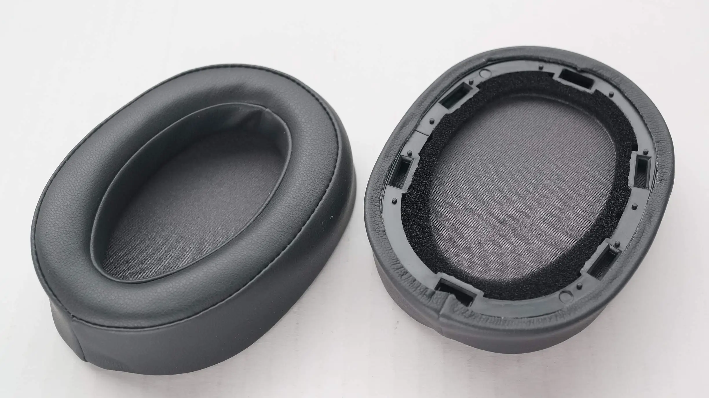 

Кожаная подушка для наушников, запасные части для наушников Sony MDR-100ABN mdr100abn WH-H900N гарнитура (темно-серый)