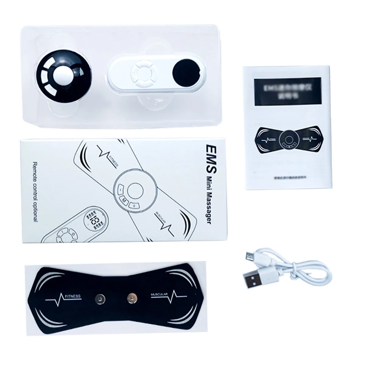 Electronic Pulse Muscle Pain Relief Patch Suitable for Cervical Spine and Back Relieves Muscle Pain with Adjustable Mode