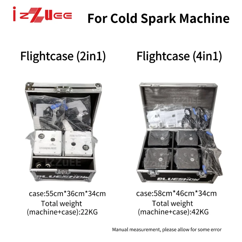 750W Cold Sparks Machine Flight Case Stage Sparkler Wedding Cold Spark Stage Effect Machine Indoor Outdoor Ti Powder 6