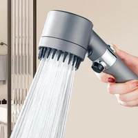3 Modes Shower Head High Pressure Showerhead Water Saving Filter Rainfall Faucet Tap Bath Shower Head Bathroom Accessories 1