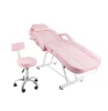 Portable Beauty Bed for Home Use Massage Bed with Technician Chair  Comfortable 4-fold Barber Chair Beauty Chair 1